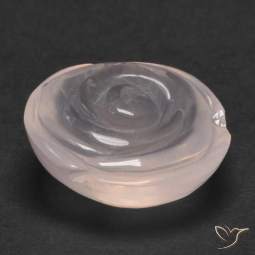 Quartz rose Flamant rose naturelle Taille Fleur, 17.48 ct, Translucide