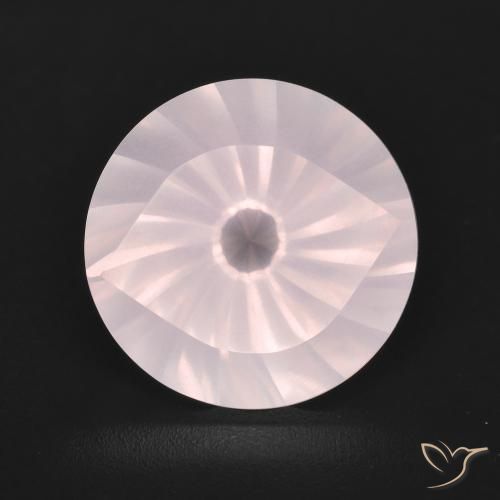 5.59ct Naturel Rose clair Quartz Rose, Tour, Transparent