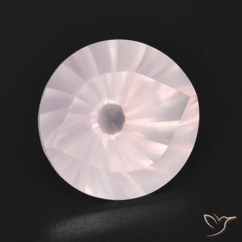 Quartz rose Rose clair naturelle Tour, 5.59 ct, Transparent
