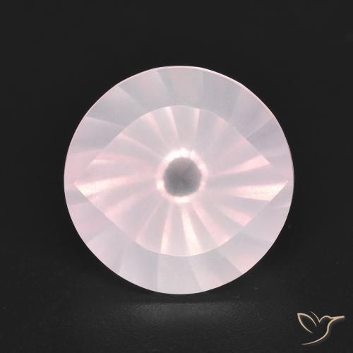 5.50ct Naturel Rose rosé très clair Quartz Rose, Tour, Transparent