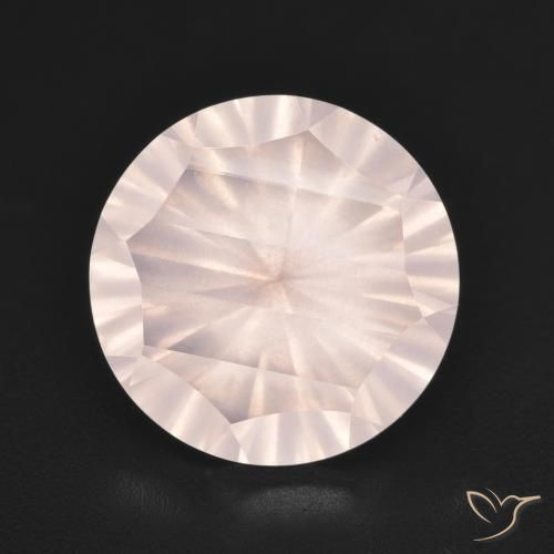 5.23ct Naturel Rose clair Quartz Rose, Tour, Transparent