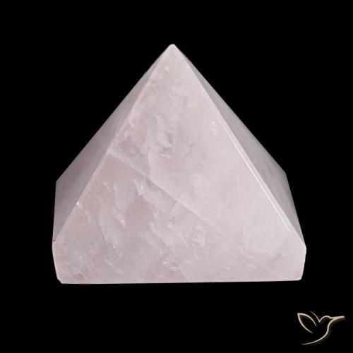 87.42ct Rose clair Quartz Rose, Carré, Opaque