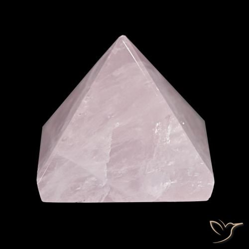 71.96ct Rose pêche léger Quartz Rose, Carré, Opaque