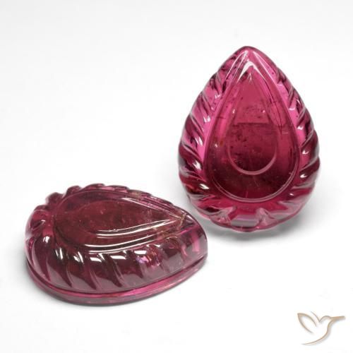 Shop natural 27.43ct Magenta profond Tourmaline rubellite gems, En forme de poire, from Mozambique at GemSelect. In stock, global shipping!