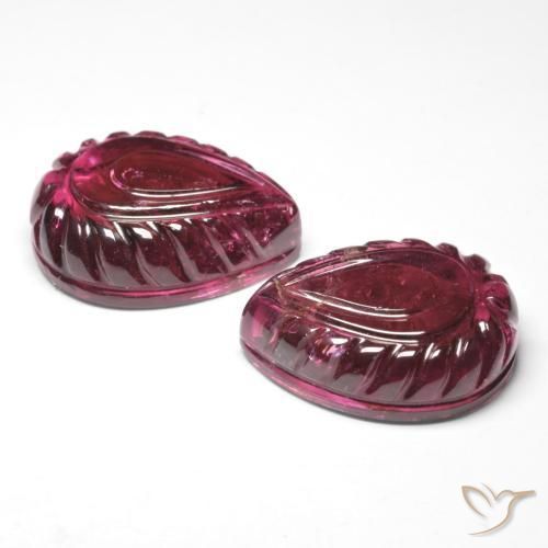 Shop natural 27.43ct Magenta profond Tourmaline rubellite gems, En forme de poire, from Mozambique at GemSelect. In stock, global shipping!