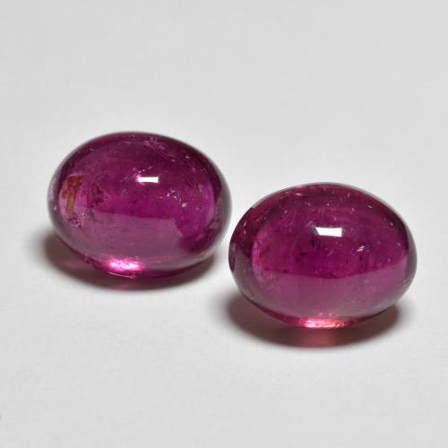 Achetez naturel 5.70ct Violet rougeâtre Tourmaline rubellite gems, Coupe ovale, En provenance Mozambique chez GemSelect. En stock, livraison internationale!