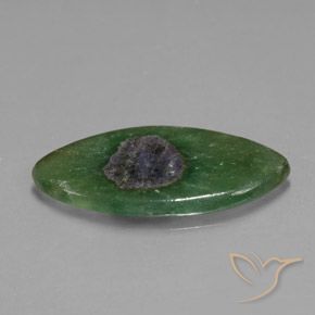 Rubis en fuchsite Multicolore naturelle Marquise, 7.25 ct, Translucide