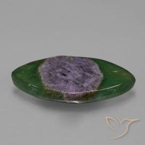Rubis en fuchsite Multicolore naturelle Marquise, 6.51 ct, Translucide