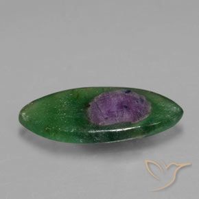 Rubis en fuchsite Multicolore naturelle Marquise, 5.33 ct, Translucide