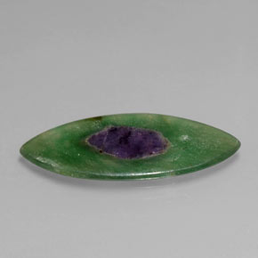 Rubis en Fuchsite Bicolore naturelle Marquise, 6.65 ct, Transparent