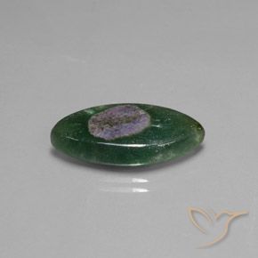 Rubis en fuchsite Multicolore naturelle Marquise, 10.31 ct, Translucide