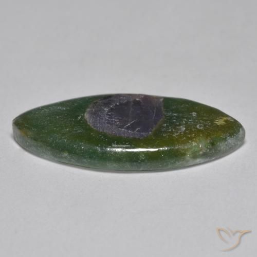 Rubis en fuchsite Multicolore naturelle Marquise, 7.33 ct, Translucide