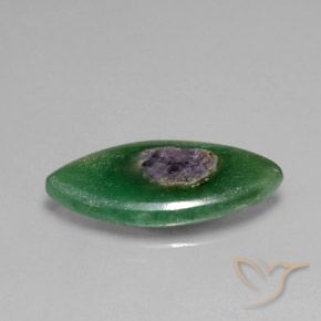 Rubis en fuchsite Multicolore naturelle Marquise, 7.08 ct, Translucide