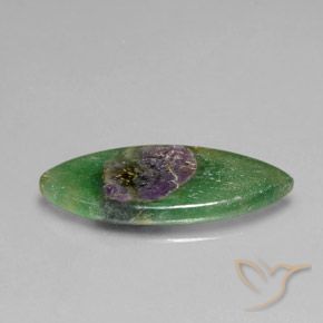 Rubis en fuchsite Multicolore naturelle Marquise, 5.75 ct, Translucide