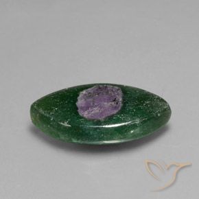 Rubis en fuchsite Multicolore naturelle Marquise, 10.32 ct, Translucide