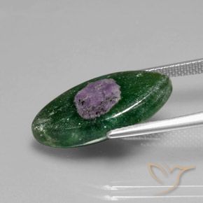Rubis en fuchsite Multicolore naturelle Marquise, 10.32 ct, Translucide