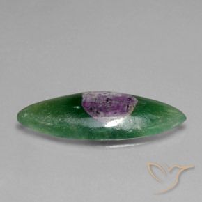 Rubis en fuchsite Multicolore naturelle Marquise, 7.10 ct, Translucide