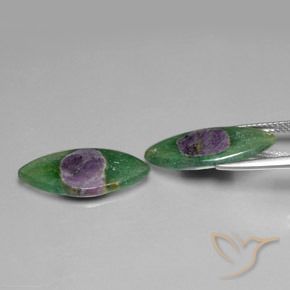 Shop natural 8.70ct Multicolore Rubis en fuchsite gems, Marquise, from Ethiopie at GemSelect. In stock, global shipping!