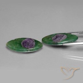 Shop natural 9.77ct Multicolore Rubis en fuchsite gems, Marquise, from Ethiopie at GemSelect. In stock, global shipping!