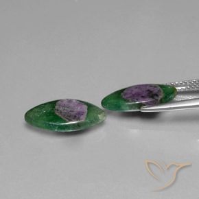 Shop natural 5.76ct Multicolore Rubis en fuchsite gems, Marquise, from Ethiopie at GemSelect. In stock, global shipping!