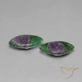 Shop natural 5.71ct Multicolore Rubis en fuchsite gems, Marquise, from Ethiopie at GemSelect. In stock, global shipping!