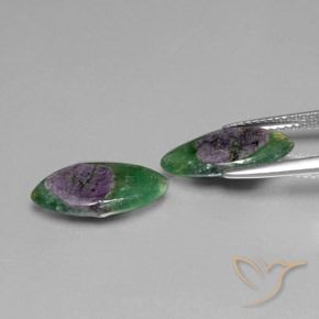 Shop natural 5.71ct Multicolore Rubis en fuchsite gems, Marquise, from Ethiopie at GemSelect. In stock, global shipping!