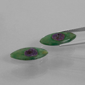 Achetez naturel ct Bicolore Rubis en Fuchsite gems, Marquise, En provenance Ethiopie chez GemSelect. En stock, livraison internationale!