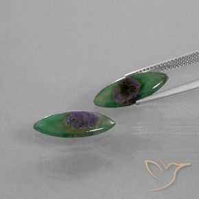 Shop natural 6.02ct Multicolore Rubis en fuchsite gems, Marquise, from Ethiopie at GemSelect. In stock, global shipping!
