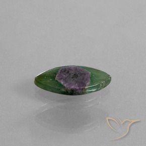 Rubis en fuchsite Multicolore naturelle Marquise, 5.78 ct, Translucide