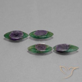 Shop natural 8.35ct Multicolore Rubis en fuchsite gems, Marquise, from Ethiopie at GemSelect. In stock, global shipping!
