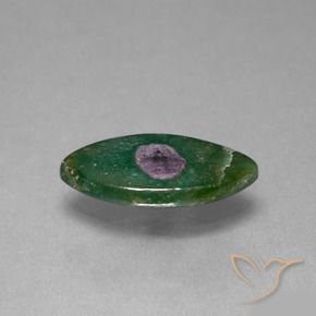 Rubis en fuchsite Multicolore naturelle Marquise, 5.46 ct, Translucide