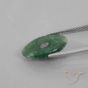 Rubis en fuchsite Multicolore naturelle Marquise, 2.99 ct, Translucide