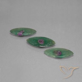 Shop natural 5.48ct Multicolore Rubis en fuchsite gems, Marquise, from Ethiopie at GemSelect. In stock, global shipping!