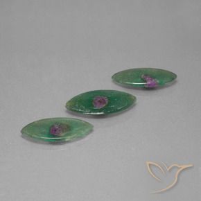 Shop natural 5.48ct Multicolore Rubis en fuchsite gems, Marquise, from Ethiopie at GemSelect. In stock, global shipping!