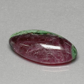 Rubis zoïsite multicolore naturelle marquise, 17,23 ct, opaque