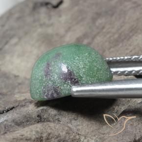 Rubis-Zoisite Multicolore naturelle Tour, 4.63 ct, Opaque