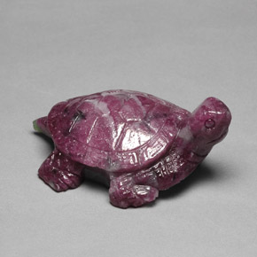 Rubis-Zoisite Multicolore naturelle Forme fantaisie, 102.50 ct, Opaque