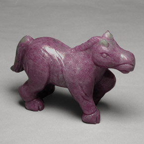 Rubis-Zoisite Multicolore naturelle Fantaisie, 246.79 ct, Opaque