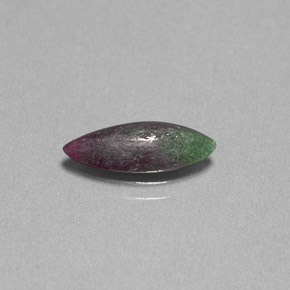Rubis-Zoisite Multicolore naturelle Marquise, 1.68 ct, Opaque