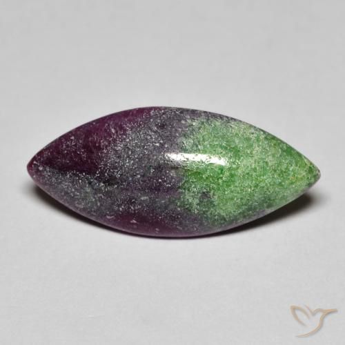 Rubis-Zoisite Multicolore naturelle Marquise, 8.60 ct, Opaque