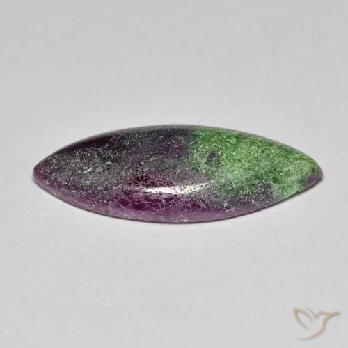 Rubis-Zoisite Multicolore naturelle Marquise, 8.60 ct, Opaque