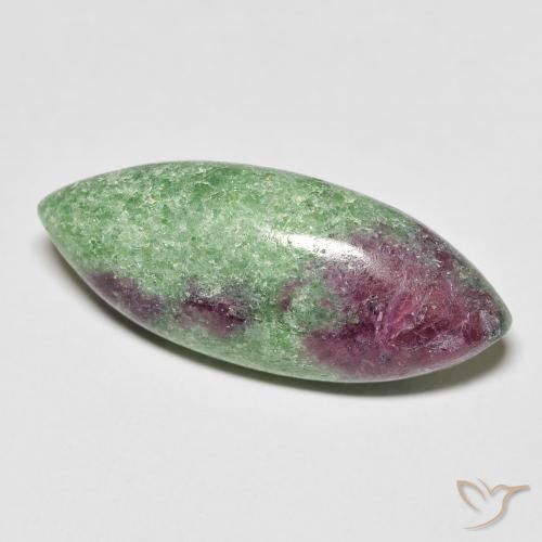 Rubis-Zoisite Multicolore naturelle Marquise, 11.91 ct, Opaque