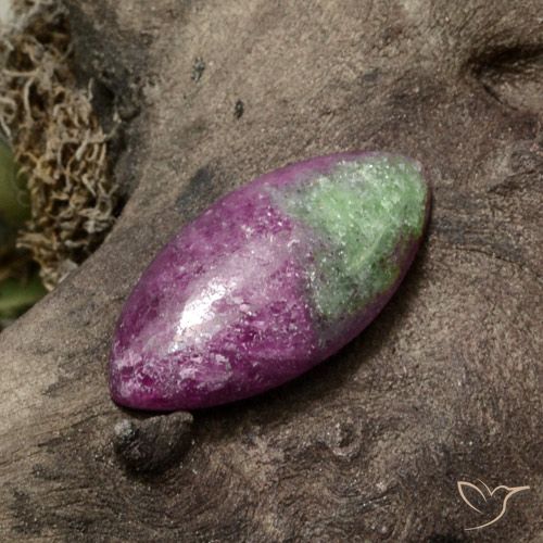 12.11ct Naturel Multicolore Rubis-Zoisite, Marquise, Opaque