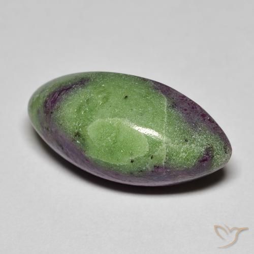 Rubis-Zoisite Multicolore naturelle Marquise, 12.84 ct, Opaque