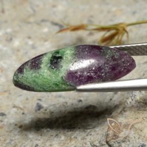 Rubis-Zoisite Multicolore naturelle Marquise, 7.40 ct, Opaque