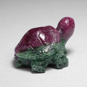 Rubis-Zoisite Multicolore naturelle Forme fantaisie, 46.31 ct, Opaque