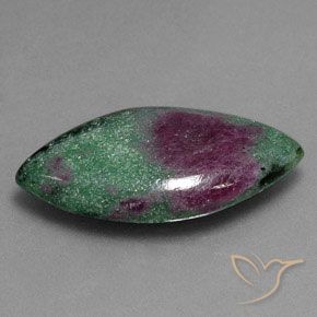 Rubis-Zoisite Multicolore naturelle Marquise, 10.57 ct, Opaque