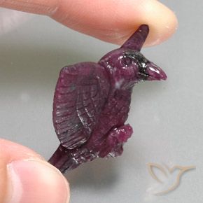 41.11ct Naturel Pourpre boysenberry Rubis-Zoisite, Fantaisie, Opaque