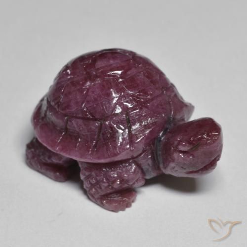 34.67ct Naturel Rouge framboises Rubis-Zoisite, Fantaisie, Opaque