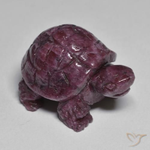 Rubis-Zoisite Pourpre rouge Rapberry naturelle Fantaisie, 39.48 ct, Opaque
